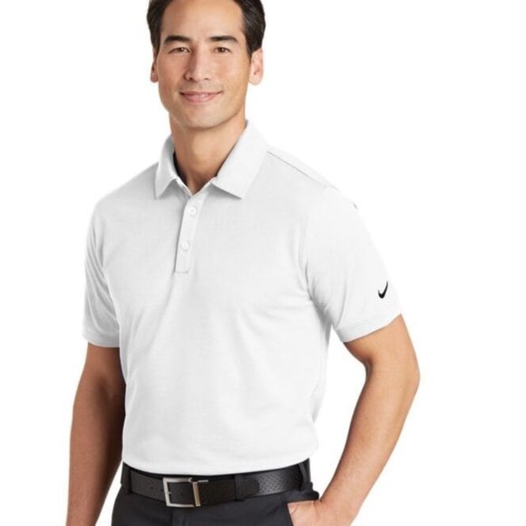 Nike Other - NIKE GOLF DRI-FIT SOLID ICON PIQUE POLO SHIRTS 746099 Color White Size XXL (New)